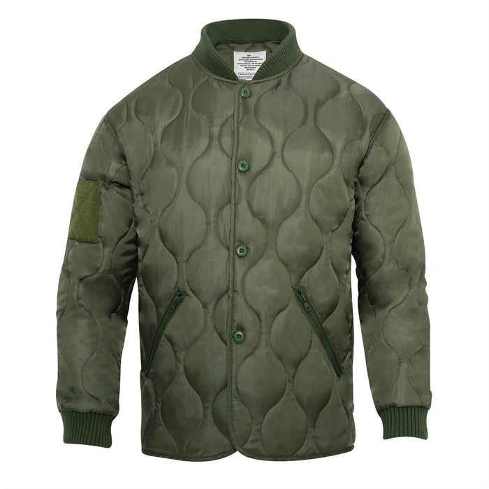 Rothco Mens Nylon Quilted Woobie Jacket