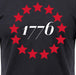 1776 T-Shirt - Black by Rothco - Legendary USA