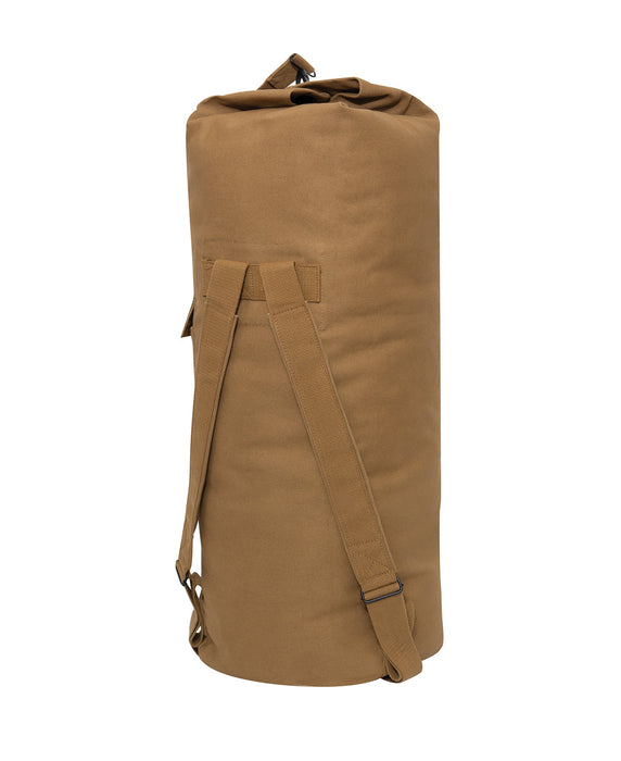 G.I. Style Canvas Double Strap Duffle Bag by Rothco