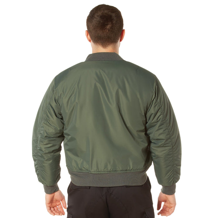 Mens Enhanced MA-1 Nylon Flight Jacket by Rothco