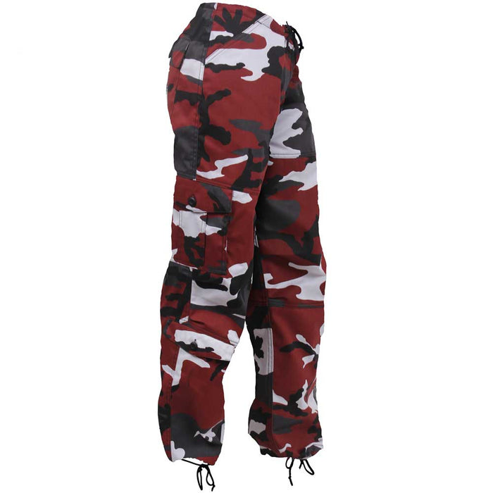 Rothco Womens Color Camouflage Paratrooper Fatigue Pants