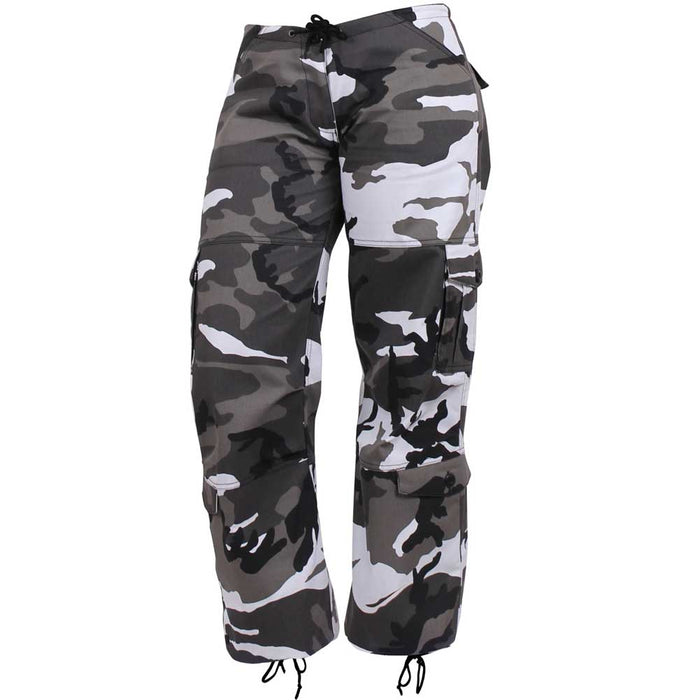 Rothco Womens Color Camouflage Paratrooper Fatigue Pants