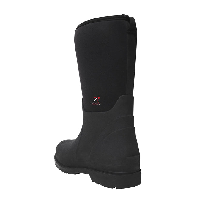 Storm & Waterproof Rubber Boots by Rothco - Black - 14.5 Inch