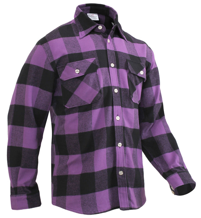 Rothco Extra Heavyweight Buffalo Plaid Flannel Shirt