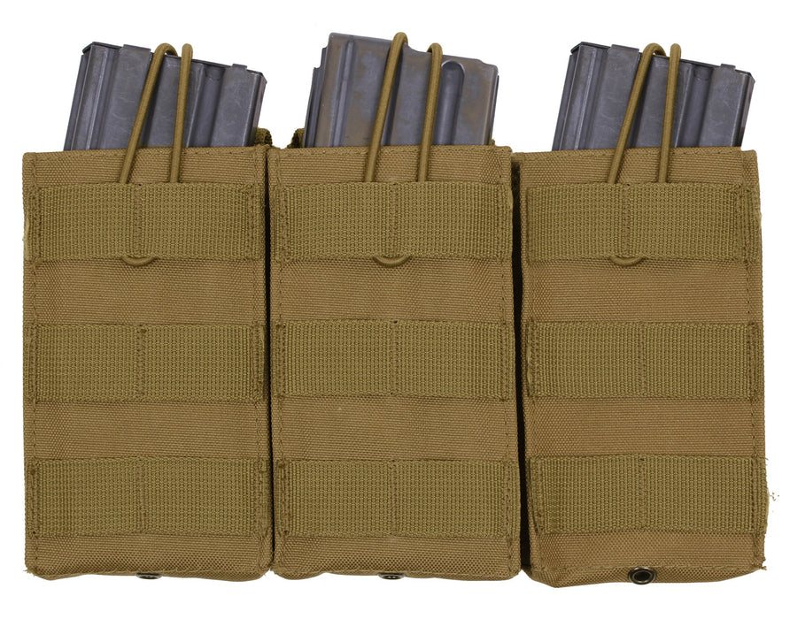 Rothco MOLLE Open Top Triple Mag Pouch