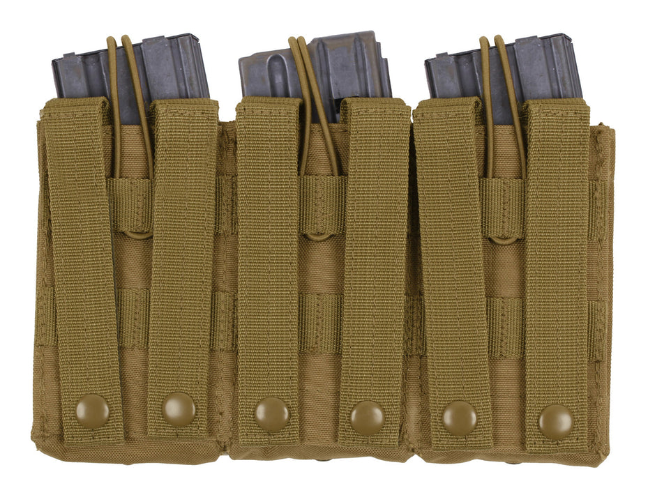 Rothco MOLLE Open Top Triple Mag Pouch