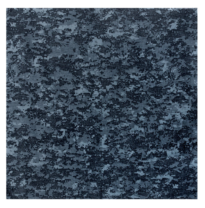 Digital Camo Bandana - Midnight Digital Camo by Rothco