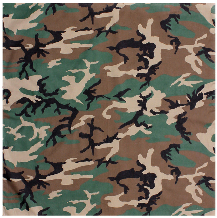 Rothco Large Camo Bandana