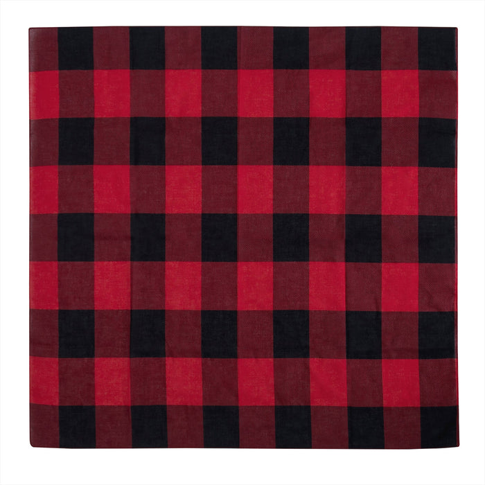 Red Plaid Bandana – 27" X 27" by Rothco