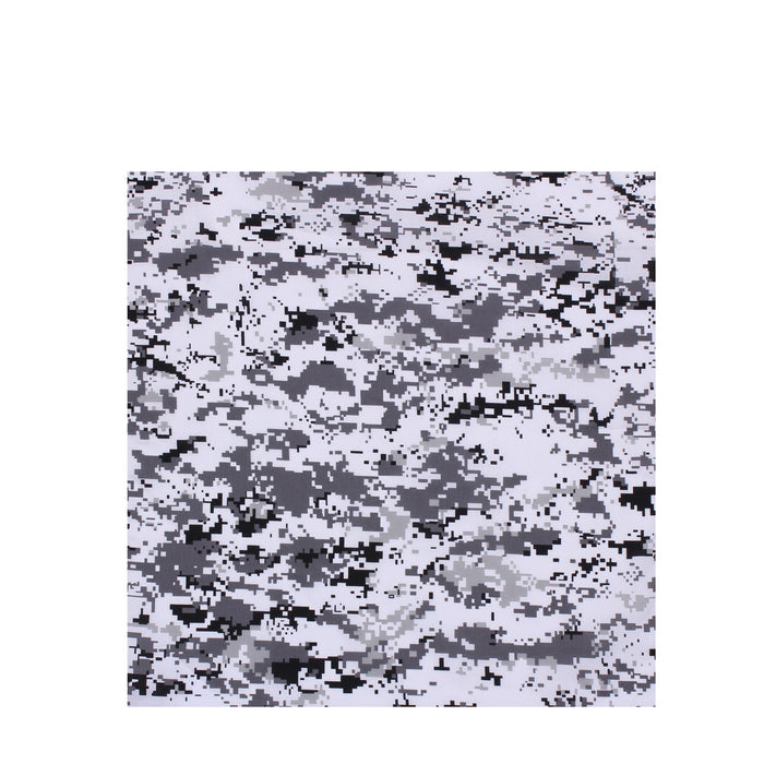 Digital Camo Bandana - City Digital Camo  by Rothco