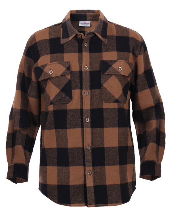 Rothco Extra Heavyweight Buffalo Plaid Flannel Shirt