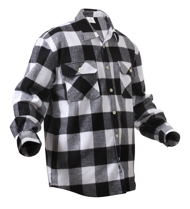 Rothco Extra Heavyweight Buffalo Plaid Flannel Shirt