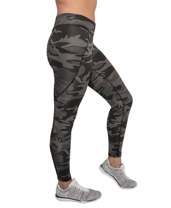 Performance Camo Leggings With Pockets by Rothco