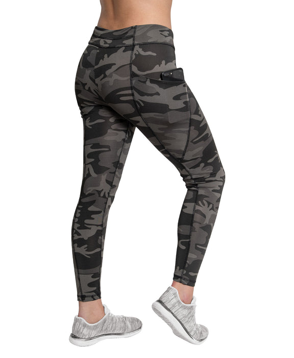 Performance Camo Leggings With Pockets by Rothco