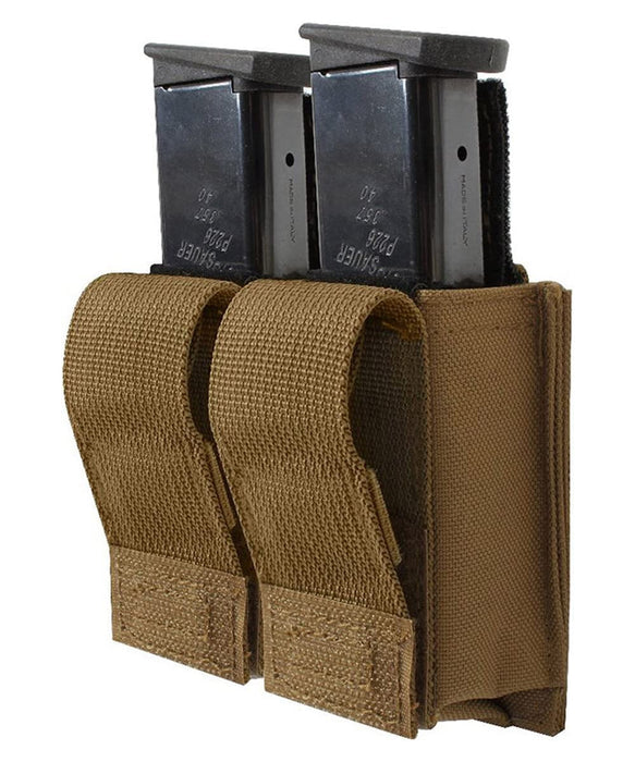 Rothco MOLLE Double Pistol Mag Pouch With Insert