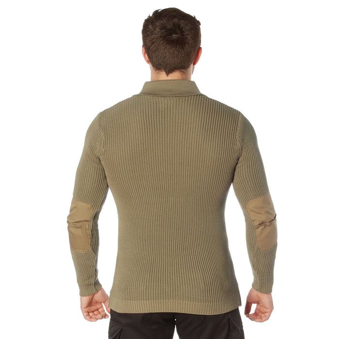 Rothco Mens WWII Vintage Mechanics Sweater - Khaki