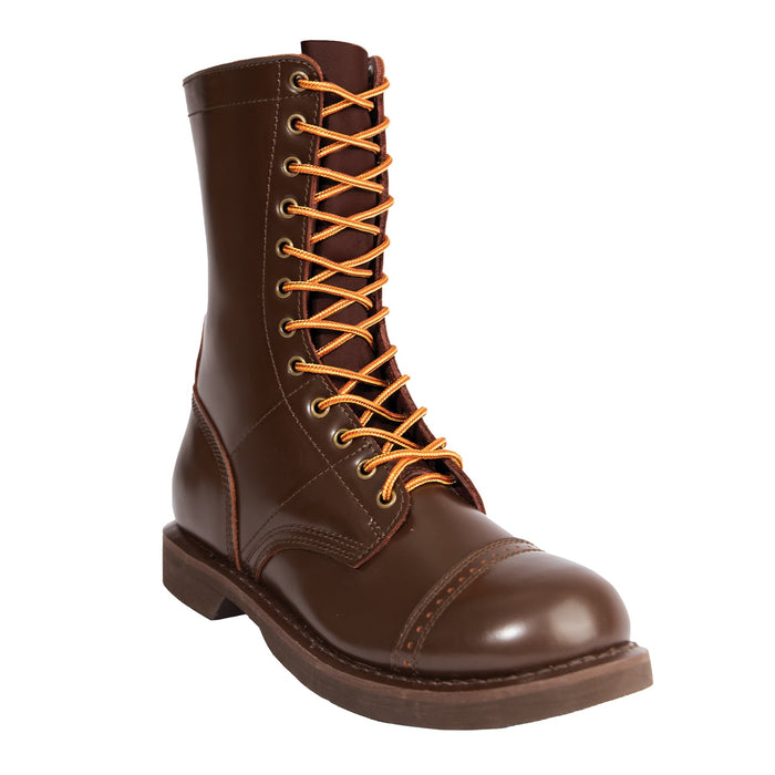 Rothco Brown Leather Jump Boot - 12 Inches