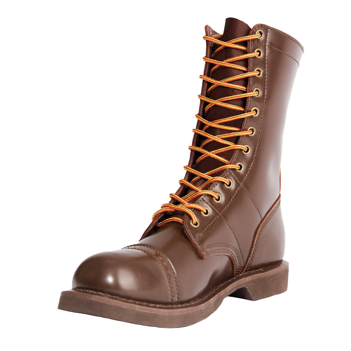 Rothco Brown Leather Jump Boot - 12 Inches