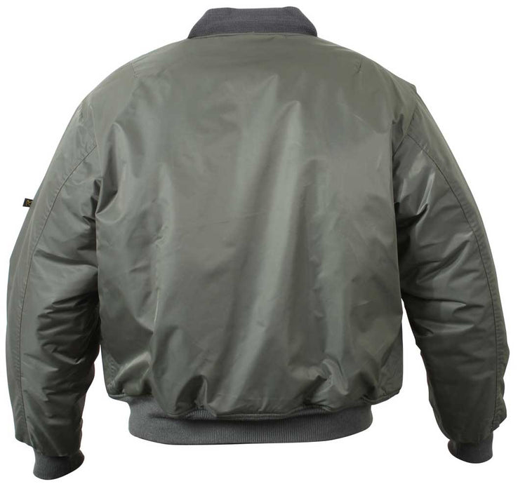 Rothco Mens Classic MA-1 Nylon Flight Jacket