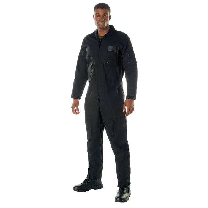 Rothco Mens CWU-27/P Military Flight Suit (Black)