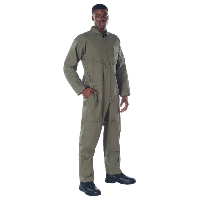 Rothco Mens CWU-27/P Military Flight Suit (Foliage Green)