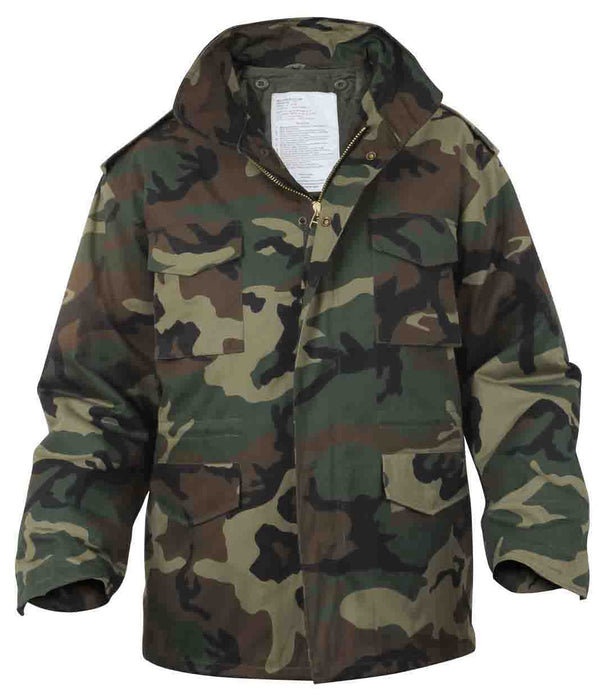 Mens Camo M-65 Field Jacket by Rothco