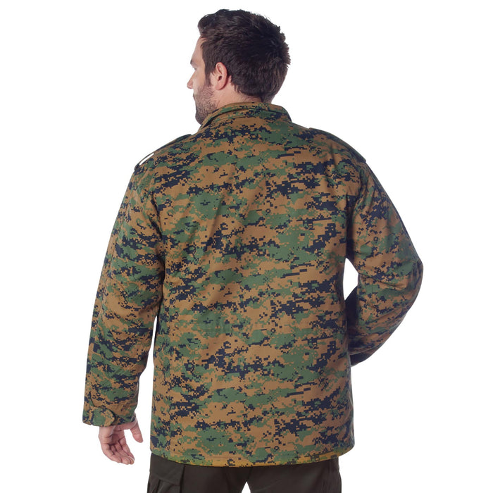 Mens Camo M-65 Field Jacket by Rothco