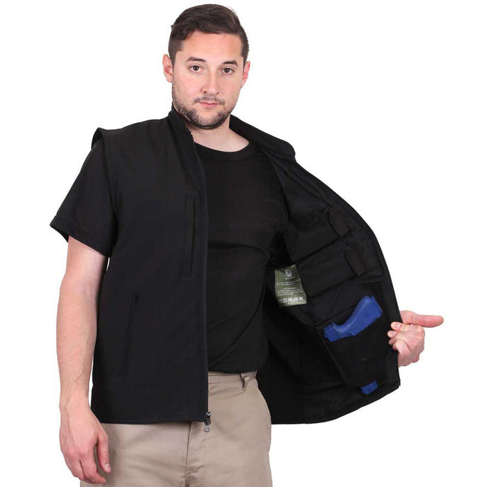 Rothco Mens Concealed Carry Soft Shell Vest