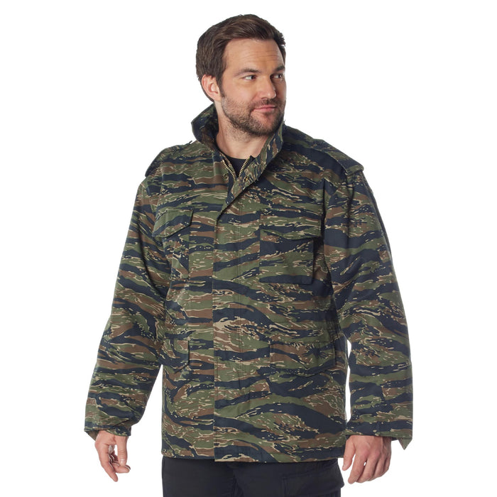 Mens Camo M-65 Field Jacket by Rothco