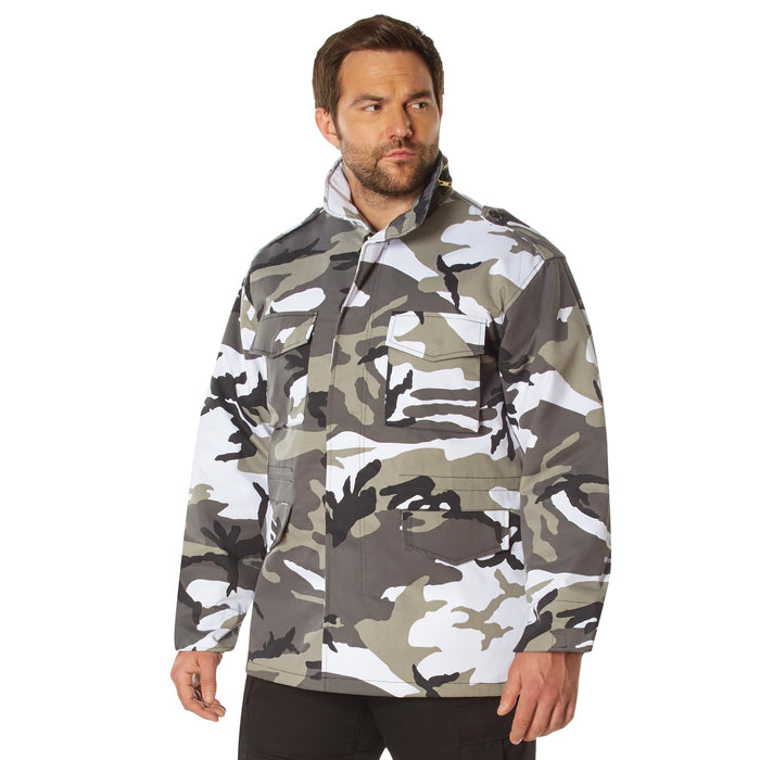 Mens Camo M-65 Field Jacket by Rothco