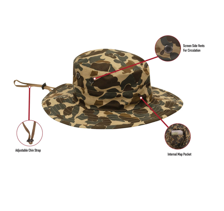 Rothco X Bear Archery Fred Bear Camo Adjustable Boonie Hat