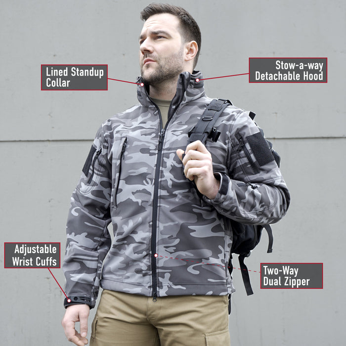 Rothco Mens Tactical Special Ops Soft Shell Jacket