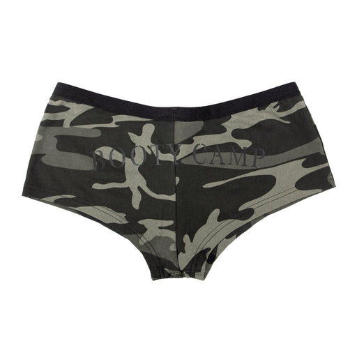 Black Camo "Booty Camp" Booty Shorts - Legendary USA