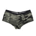 Black Camo "Booty Camp" Booty Shorts - Legendary USA