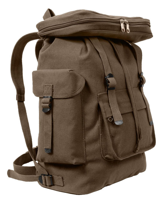 Canvas European Style Rucksack by Rothco - Legendary USA