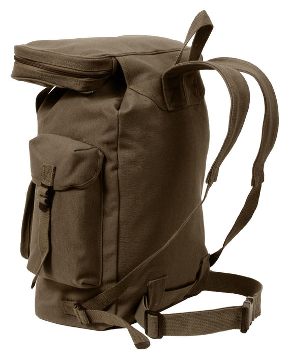 Canvas European Style Rucksack by Rothco - Legendary USA