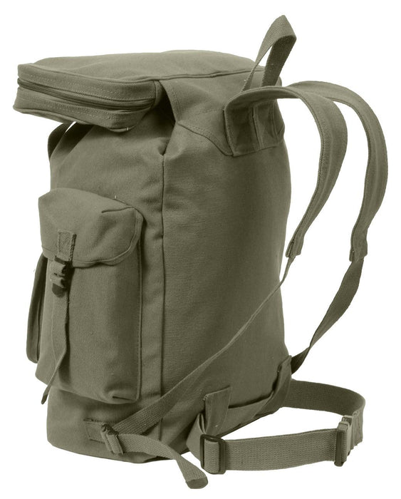 Canvas European Style Rucksack by Rothco - Legendary USA