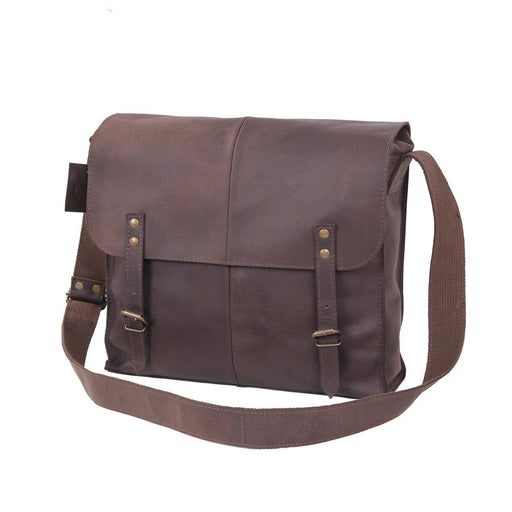 Chocolate Brown Leather Fashion Medic Bag - Legendary USA