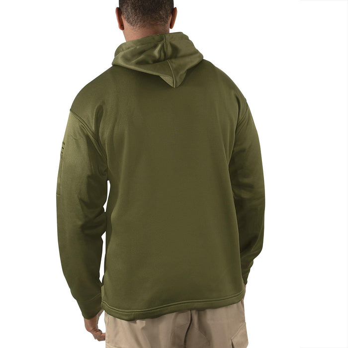 Concealed Carry Hoodie - US Flag / USMC Eagle, Globe, & Anchor (4 Color Choices) - Legendary USA