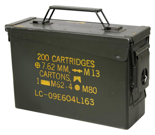 GI .30 & .50 Caliber Ammo Cans - Surplus - Legendary USA