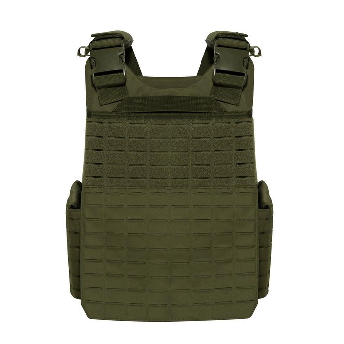 Laser Cut MOLLE Plate Carrier Vest by Rothco - Legendary USA