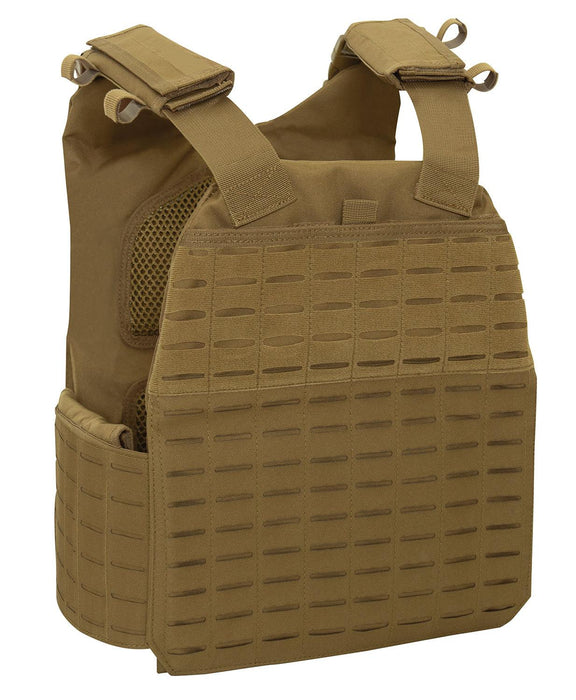 Laser Cut MOLLE Plate Carrier Vest by Rothco - Legendary USA