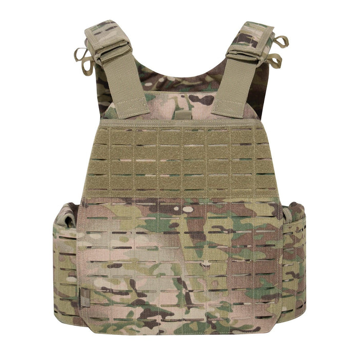 Laser Cut MOLLE Plate Carrier Vest by Rothco - Legendary USA