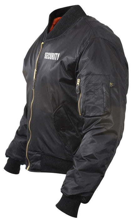 MA-1 Flight Jacket With Security Print by Rothco - Legendary USA