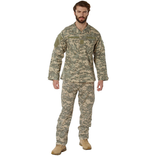 Mens Camo Combat Uniform Shirt by Rothco - Legendary USA