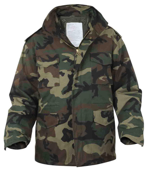 Mens Camo M-65 Field Jacket by Rothco - Legendary USA