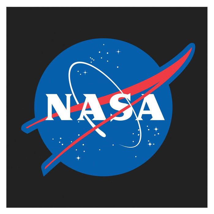 Mens NASA Meatball Logo Black T-Shirt - Legendary USA