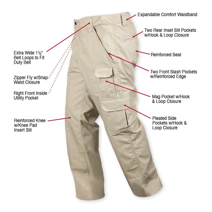 Mens Tactical Duty Pants by Rothco - Legendary USA