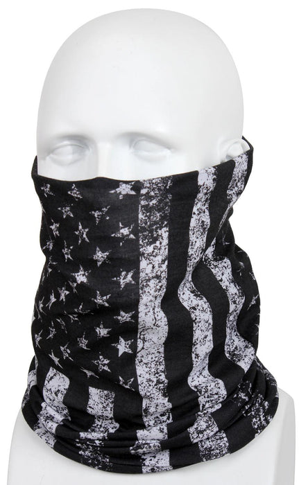 Motorcycle Riding U.S. Flag Multi-Use Tactical Wrap by Rothco - Legendary USA