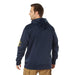 Navy Emblem Pullover Hooded Sweatshirt - Legendary USA